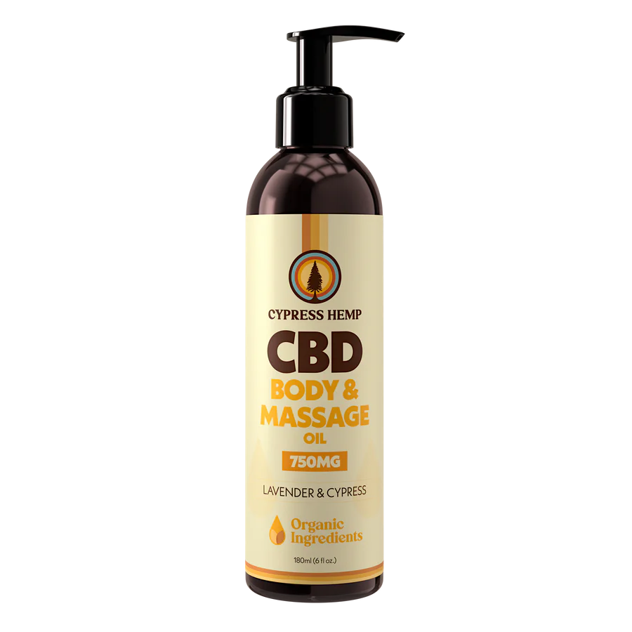 CBD BODY & MASSAGE OIL 750 MG