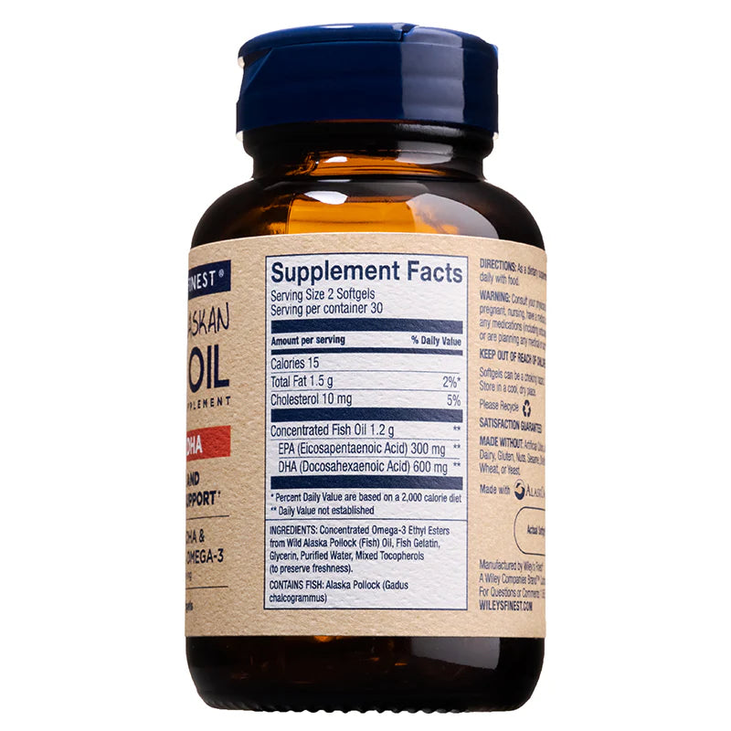 PEAK DHA FISH OIL (180)