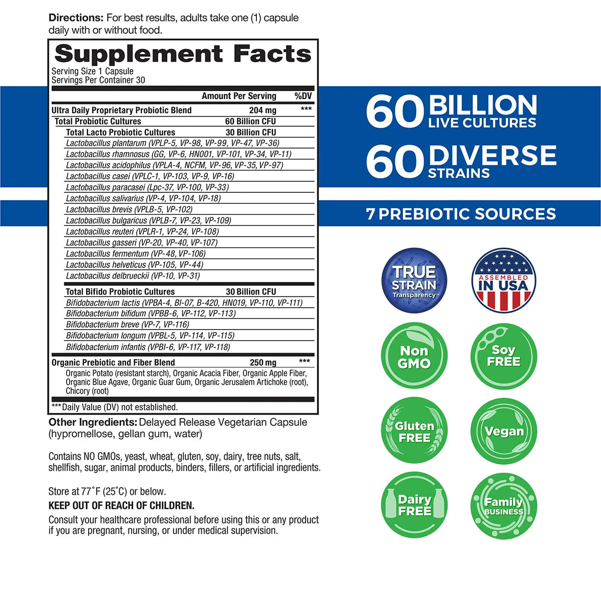 ULTRA DAILY PROBIOTIC (30)