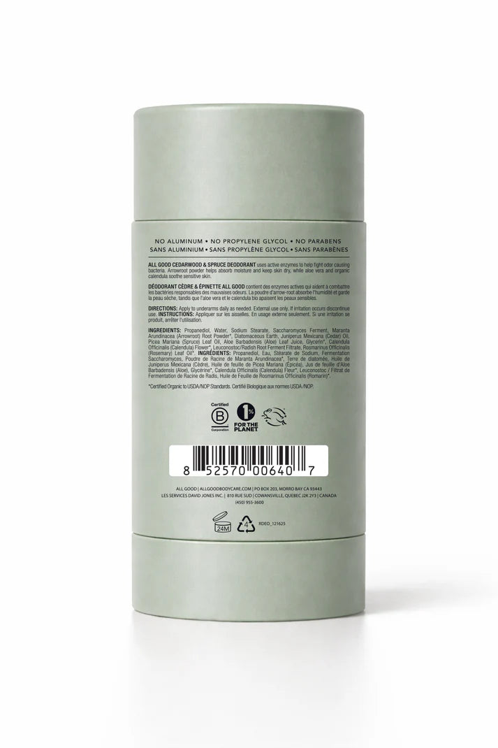 CEDARWOOD & SPRUCE DEODORANT