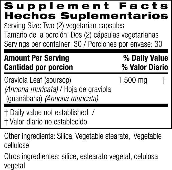 GRAVIOLA (SOURSOP)