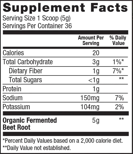 ORGANIC BEET POWDER (6.34 oz)