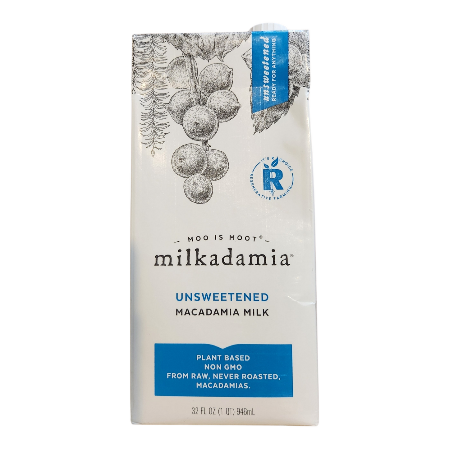 MACADAMIA MILK UNSWEETENED