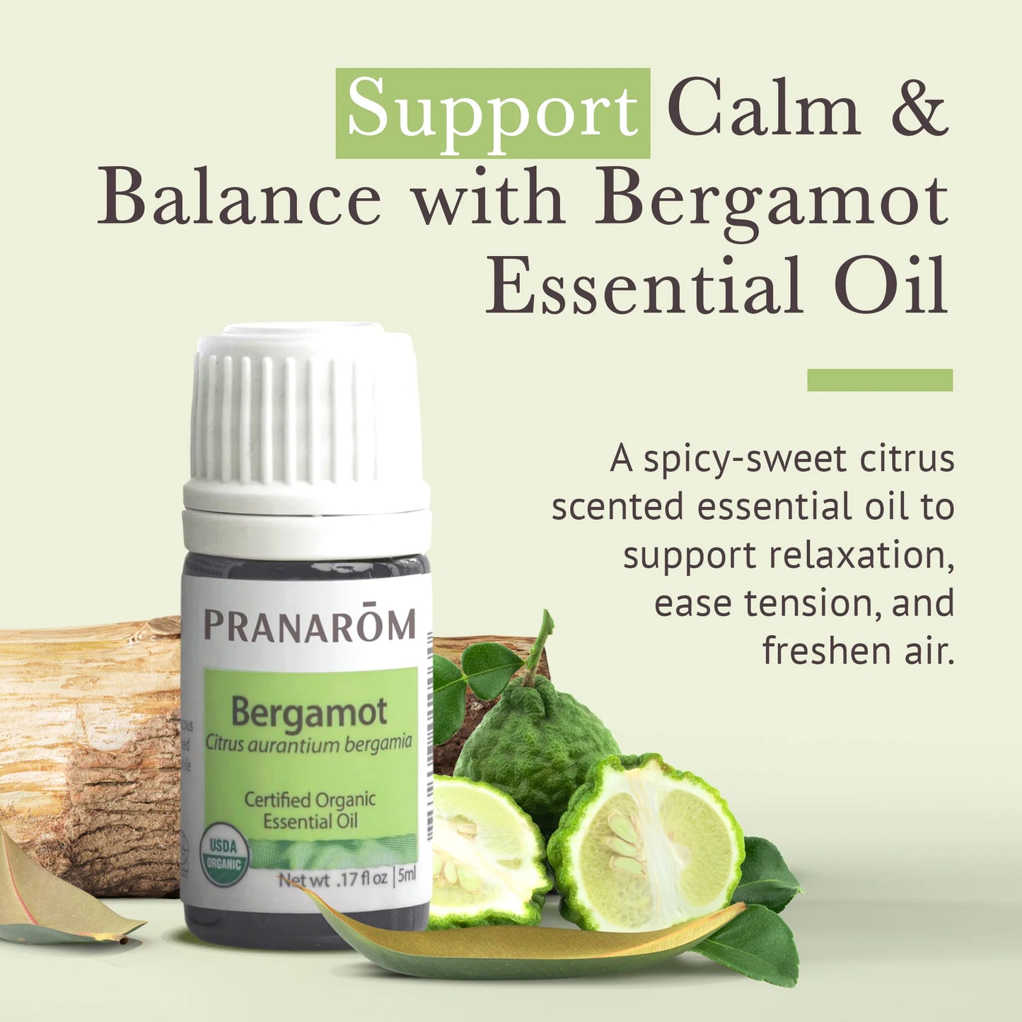 BERGAMOT ESSENTIAL OIL - ORGANIC