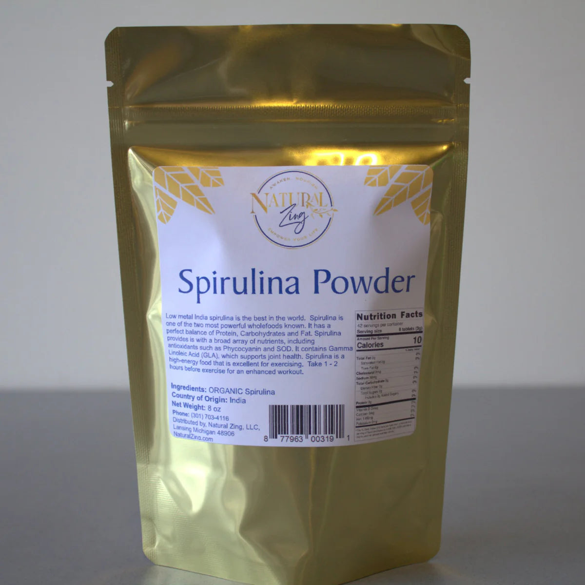 SPIRULINA POWDER (8 oz)