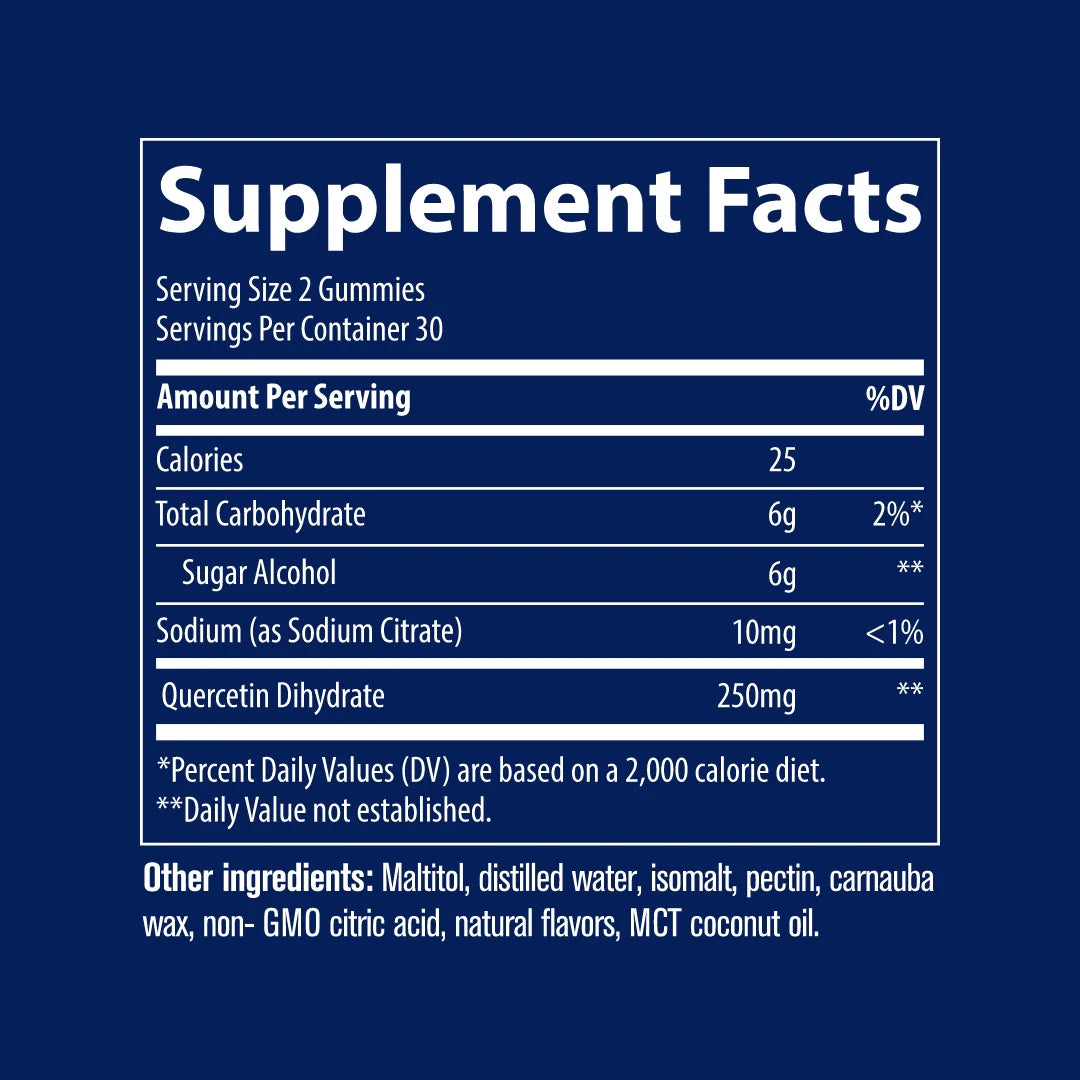 QUERCETIN GUMMIES