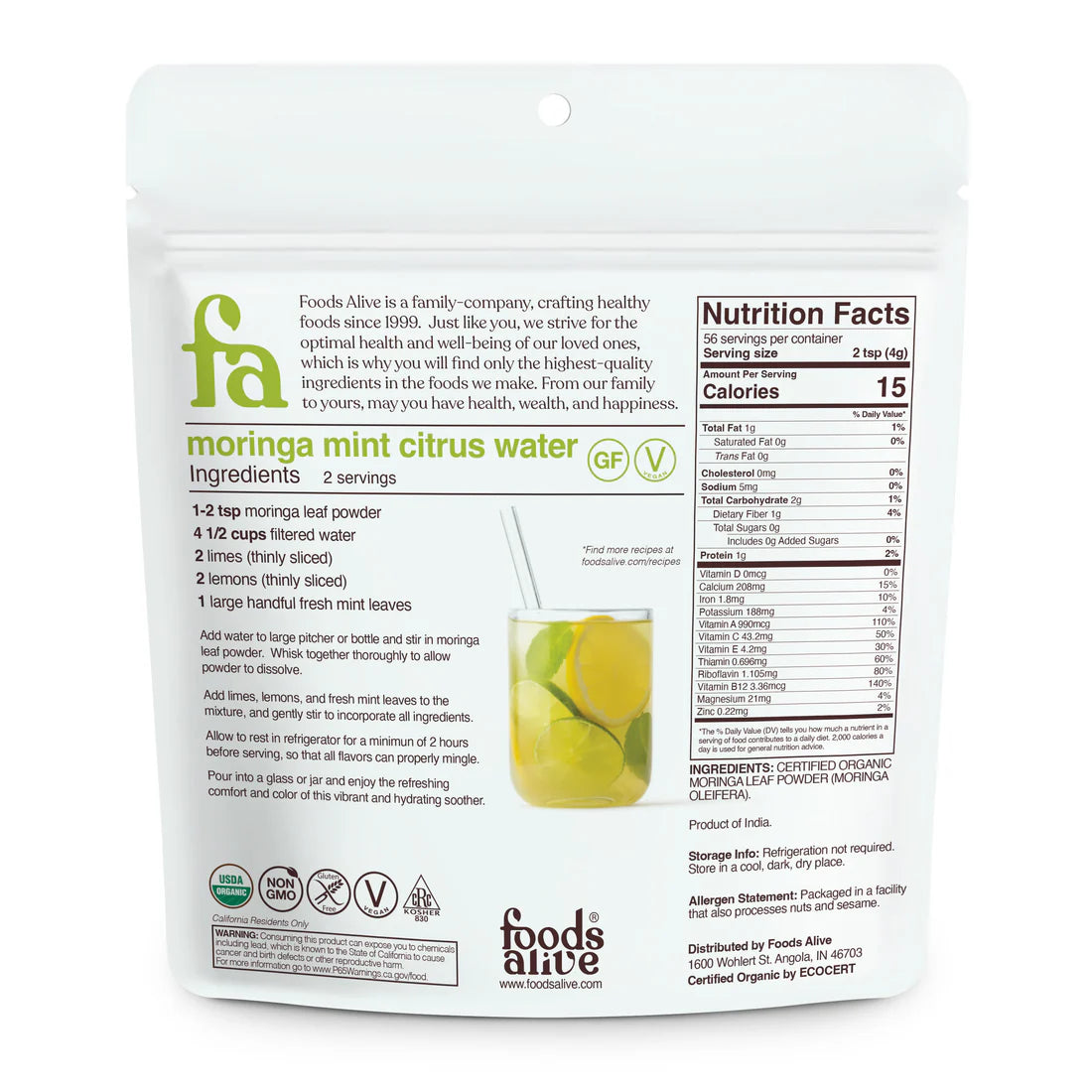 MORINGA LEAF POWDER