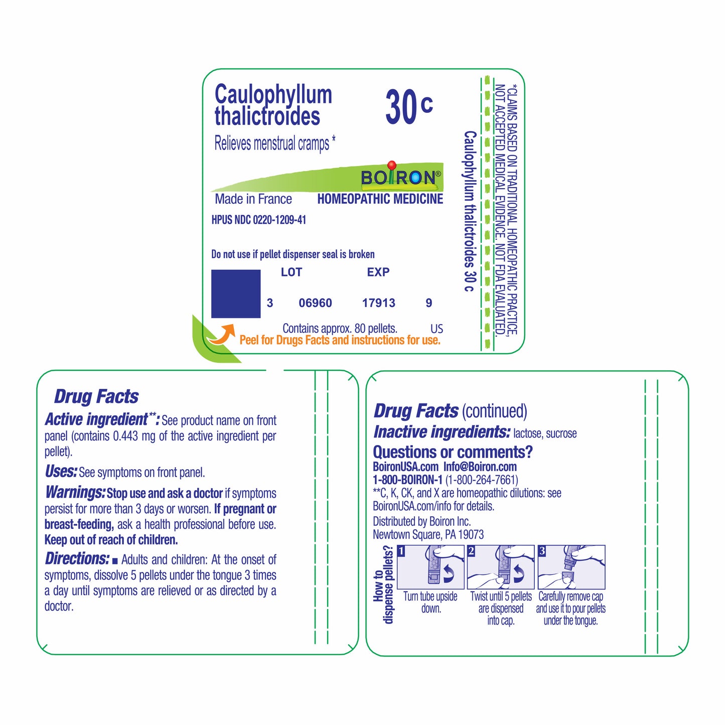 CAULOPHYLLUM THALICFROIDES 30C