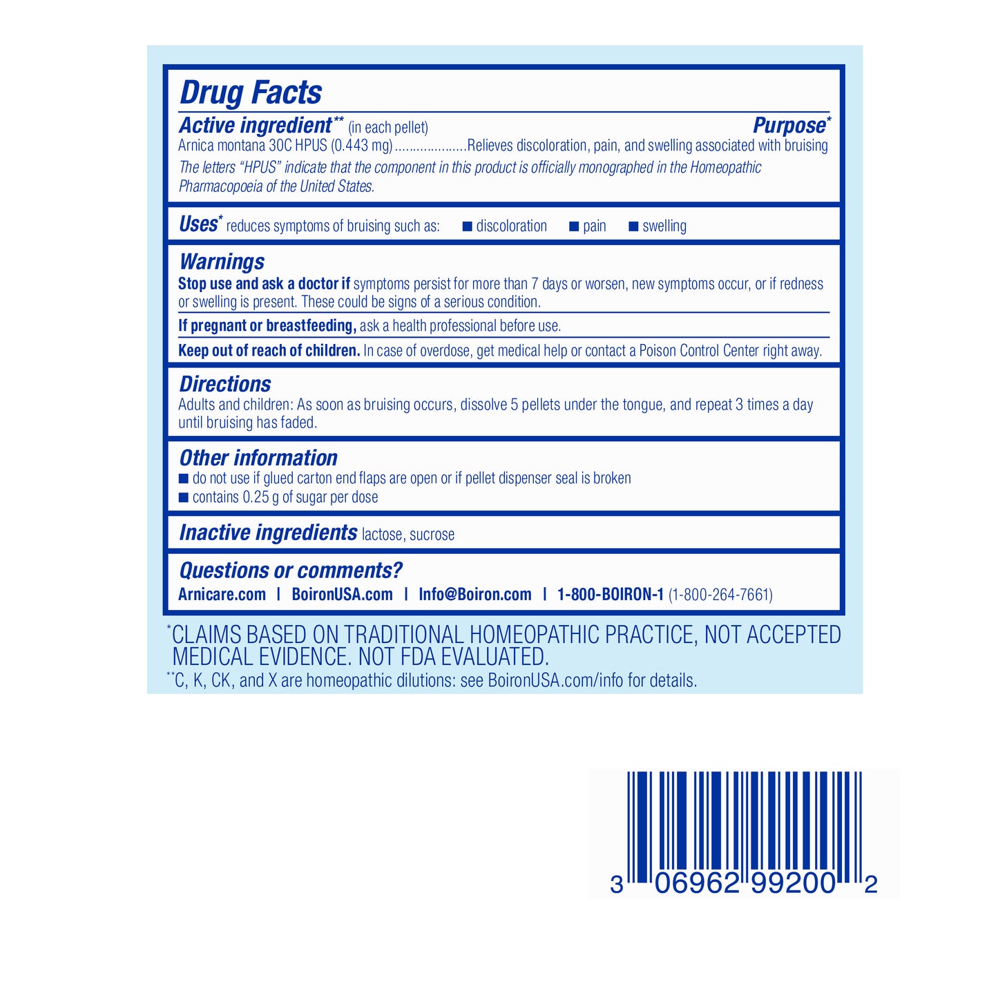 ARNICA BRUISE BONUS PACK