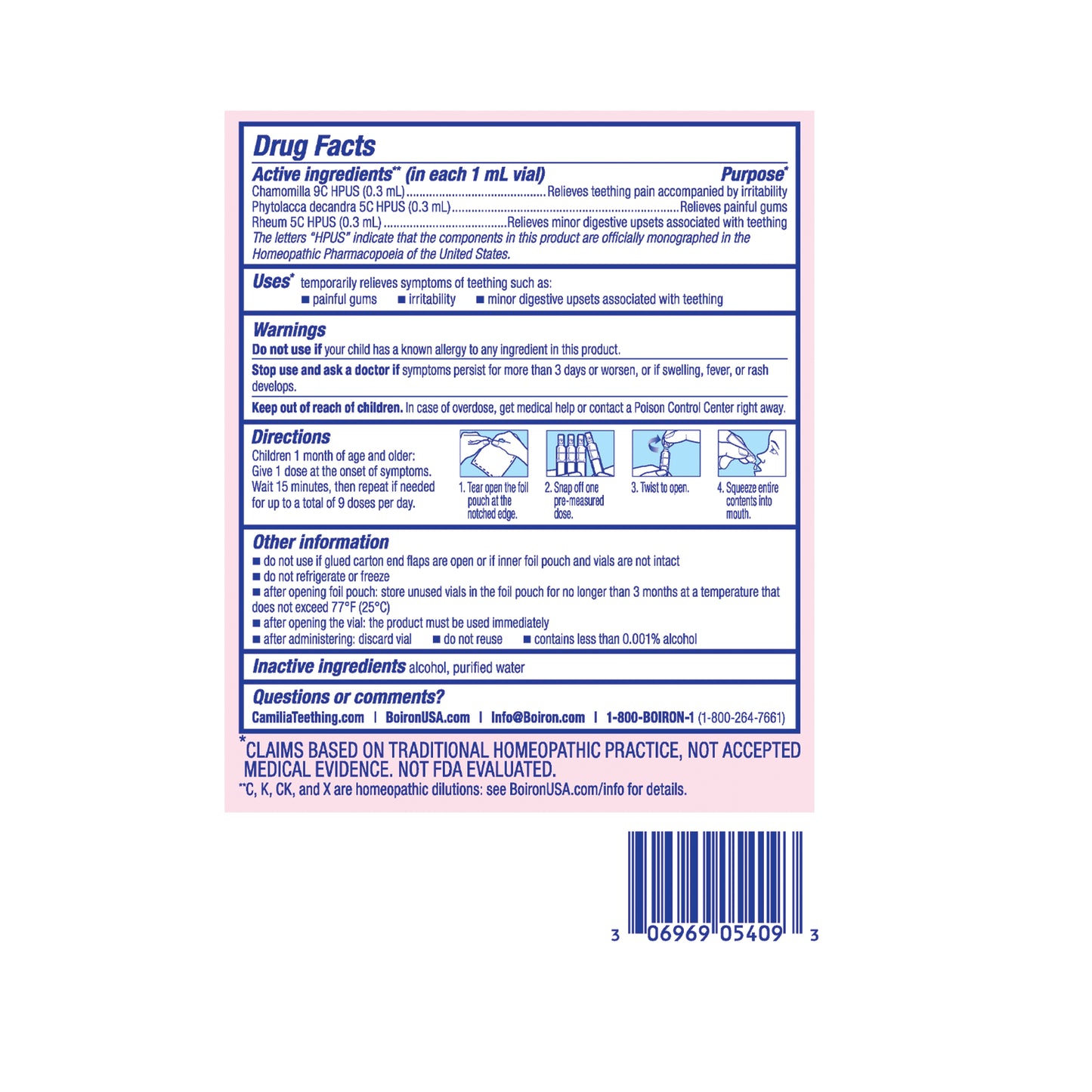 CAMILIA LIQUID DOSES (30)