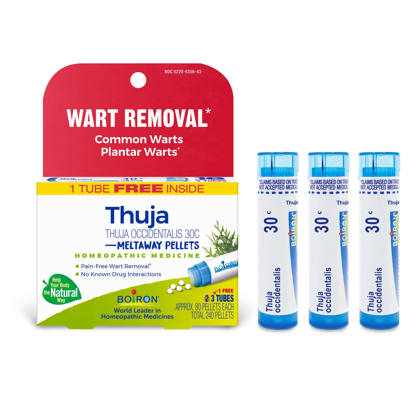 THUJA OCCIDENTAL BONUS PACK 30C