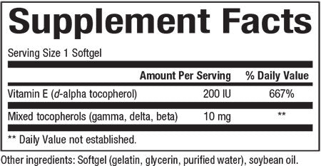 VITAMIN E 134 MG MIX TOCO