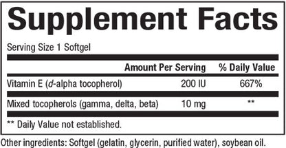 VITAMIN E 134 MG MIX TOCO