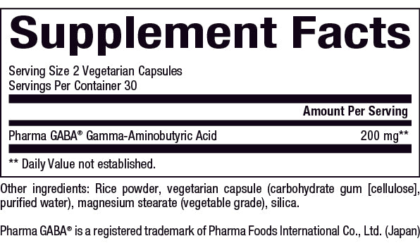 PHARMA GABA 100 mg
