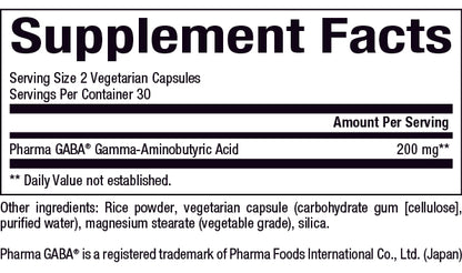 PHARMA GABA 100 mg