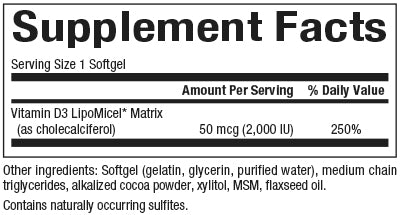 VITAMIN D3 LIPOMICEL