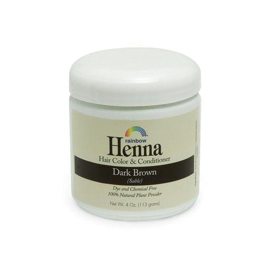 HENNA HAIR COLOR & CONDITONER DARK BROWN