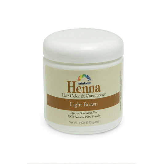 HENNA HAIR COLOR & CONDITIONER LIGHT BROWN