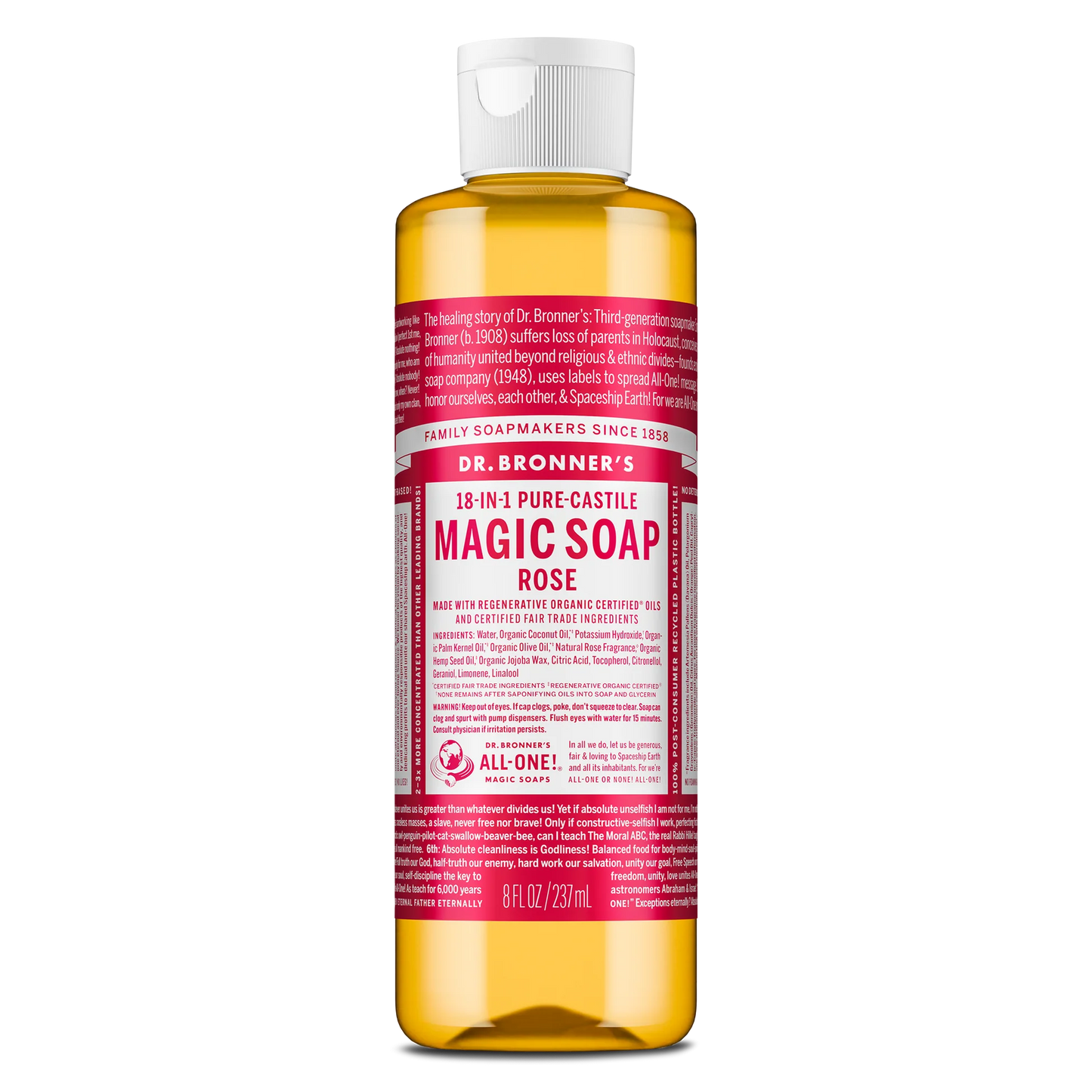 LIQUID CASTILE SOAP ROSE