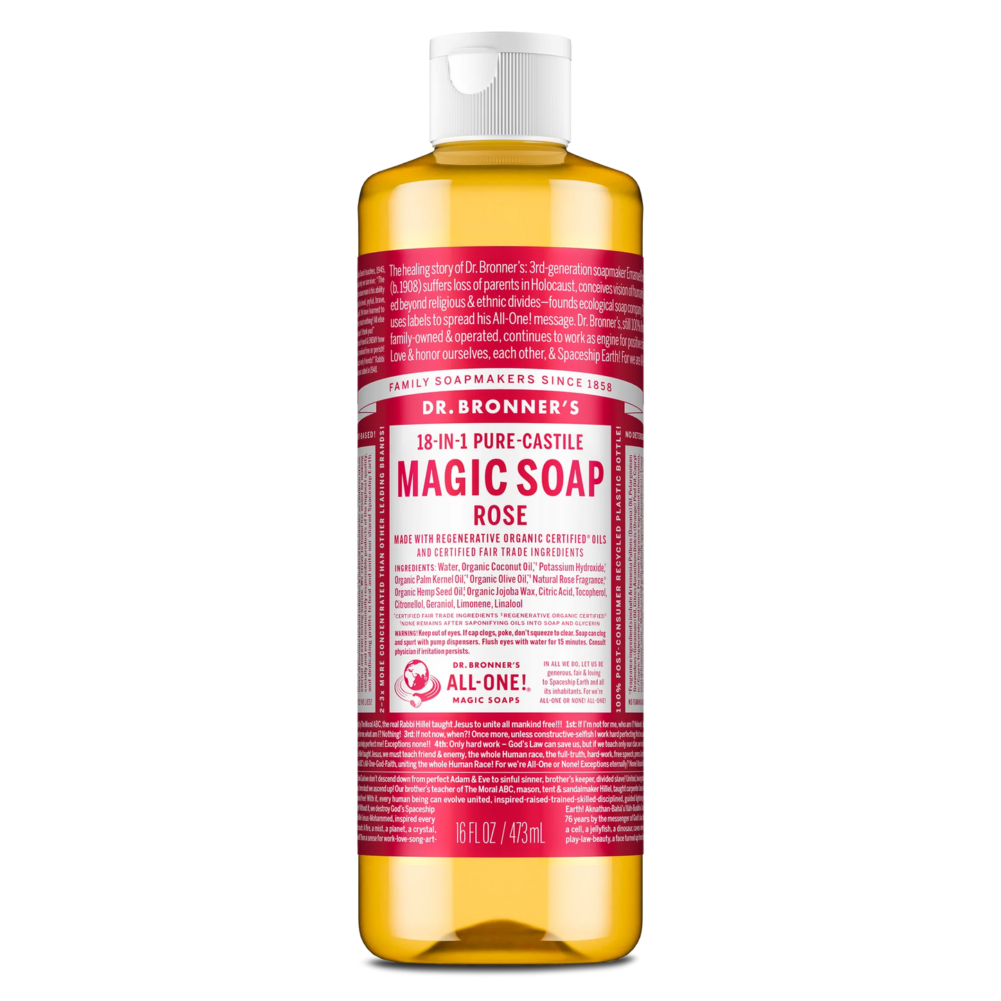 CASTILE LIQUID SOAP ROSE