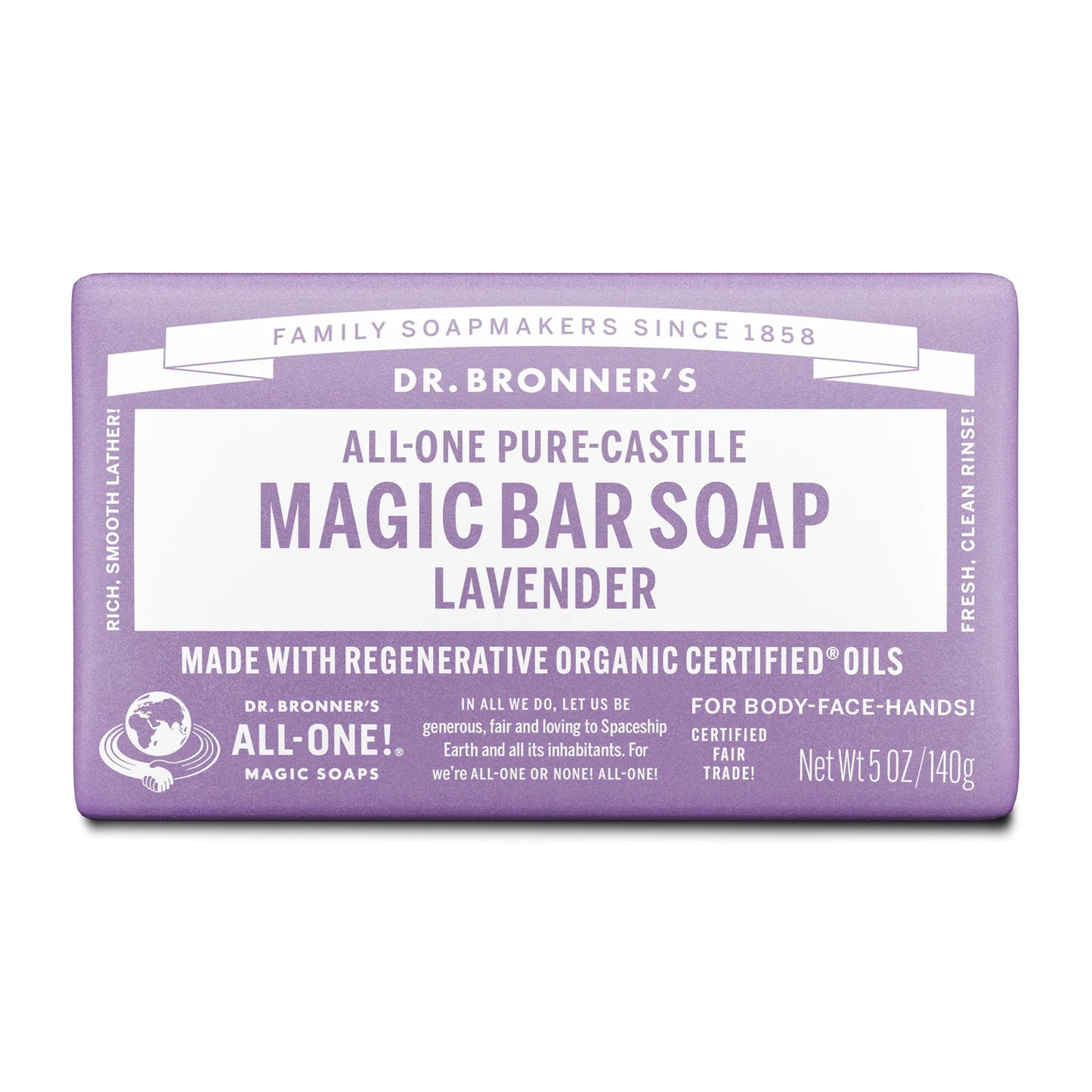 CASTILE SOAP BAR LAVENDER