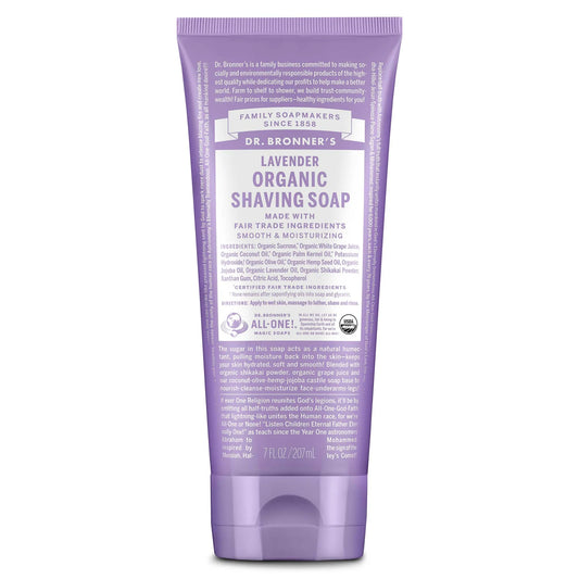 LAVENDER ORGANIC SHAVING SOAP