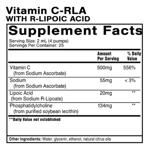 VITAMIN C + R-LIPOIC ACID (50ml)