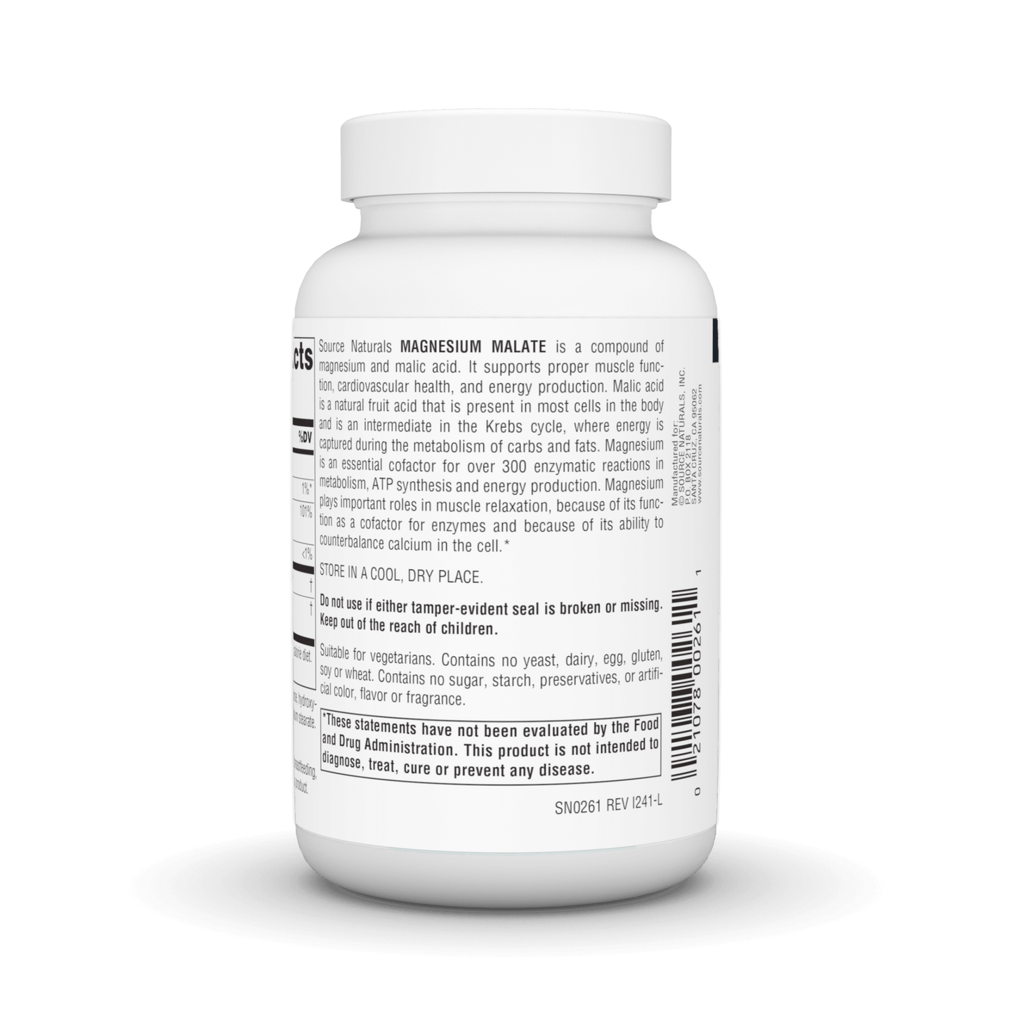 MAGNESIUM MALATE 1250 mg (90)