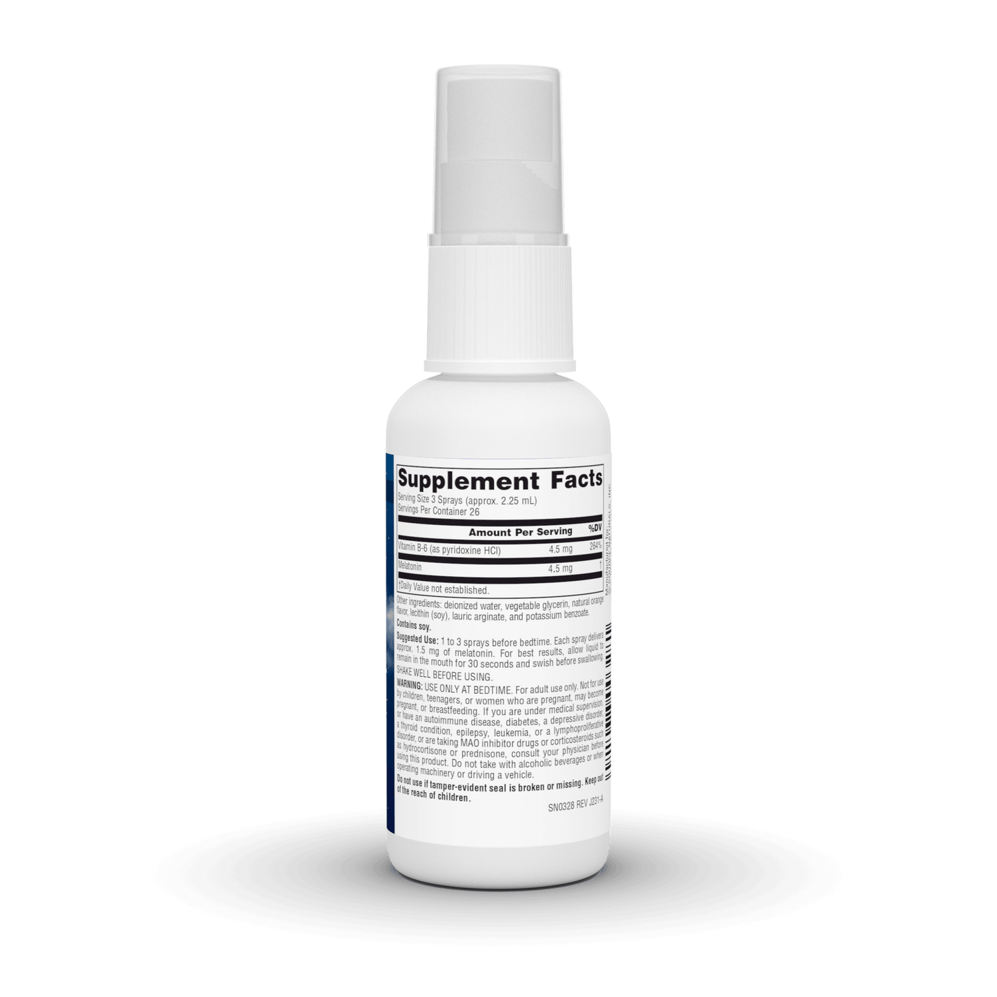 MELATONIN NUTRASPRAY 1.5 mg
