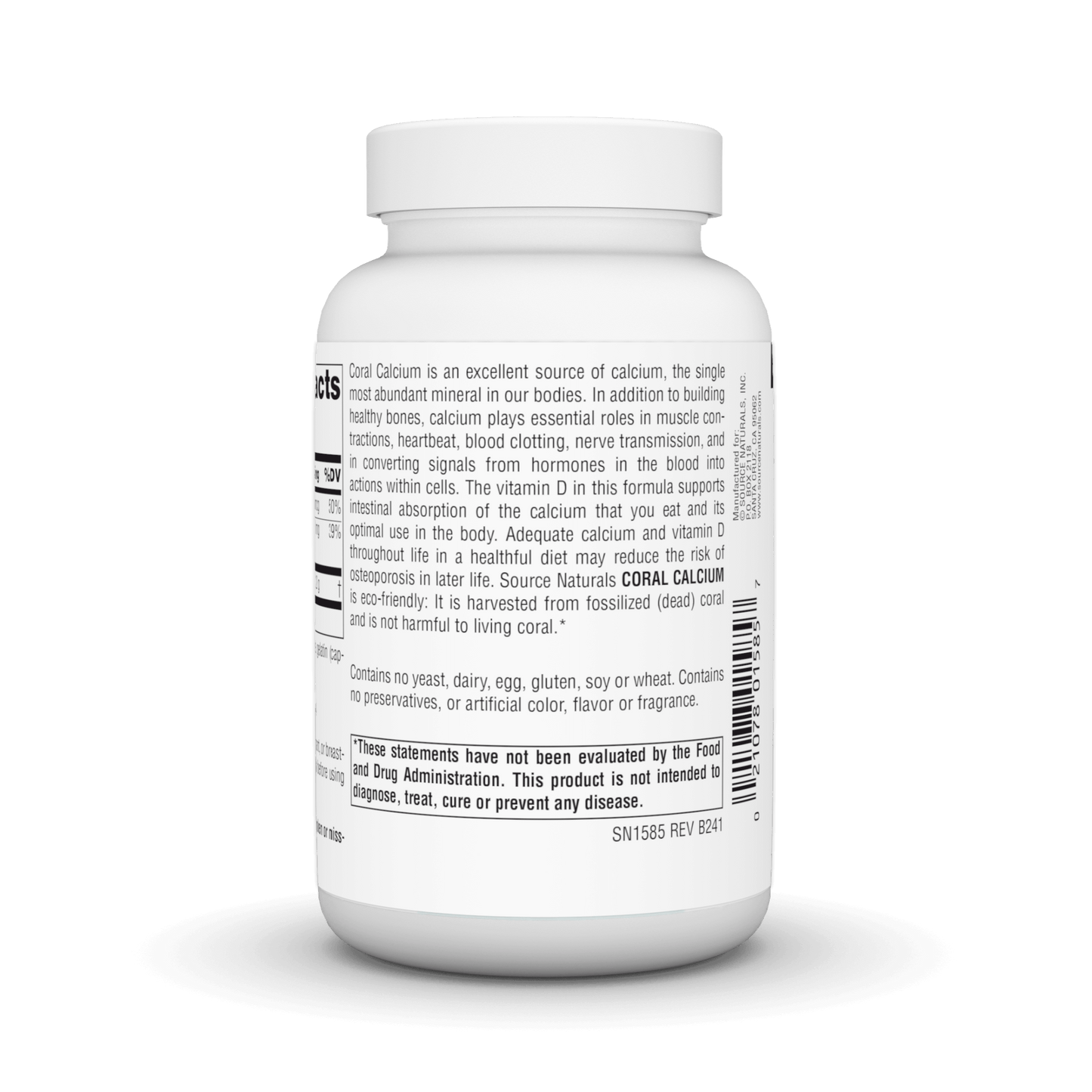 CORAL CALCIUM 600 mg