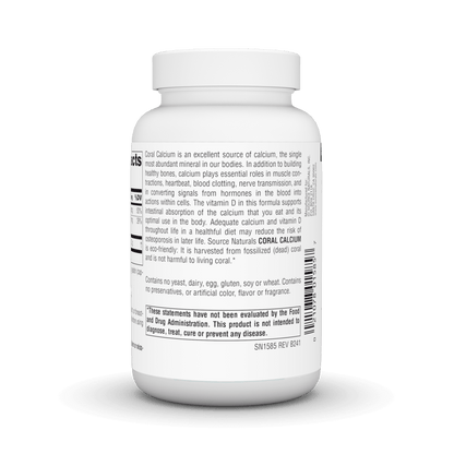 CORAL CALCIUM 600 mg