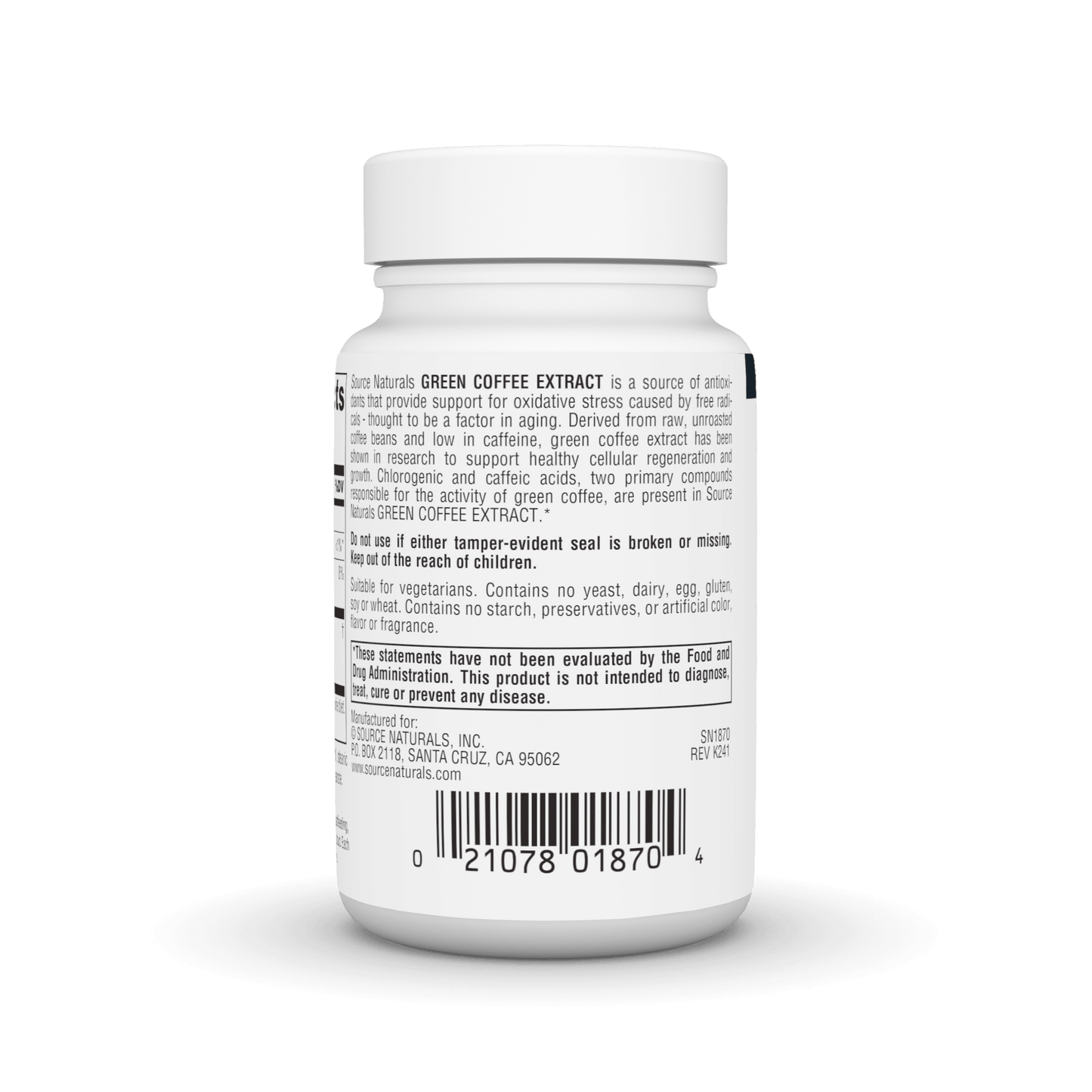GREEN COFFEE EXTRACT