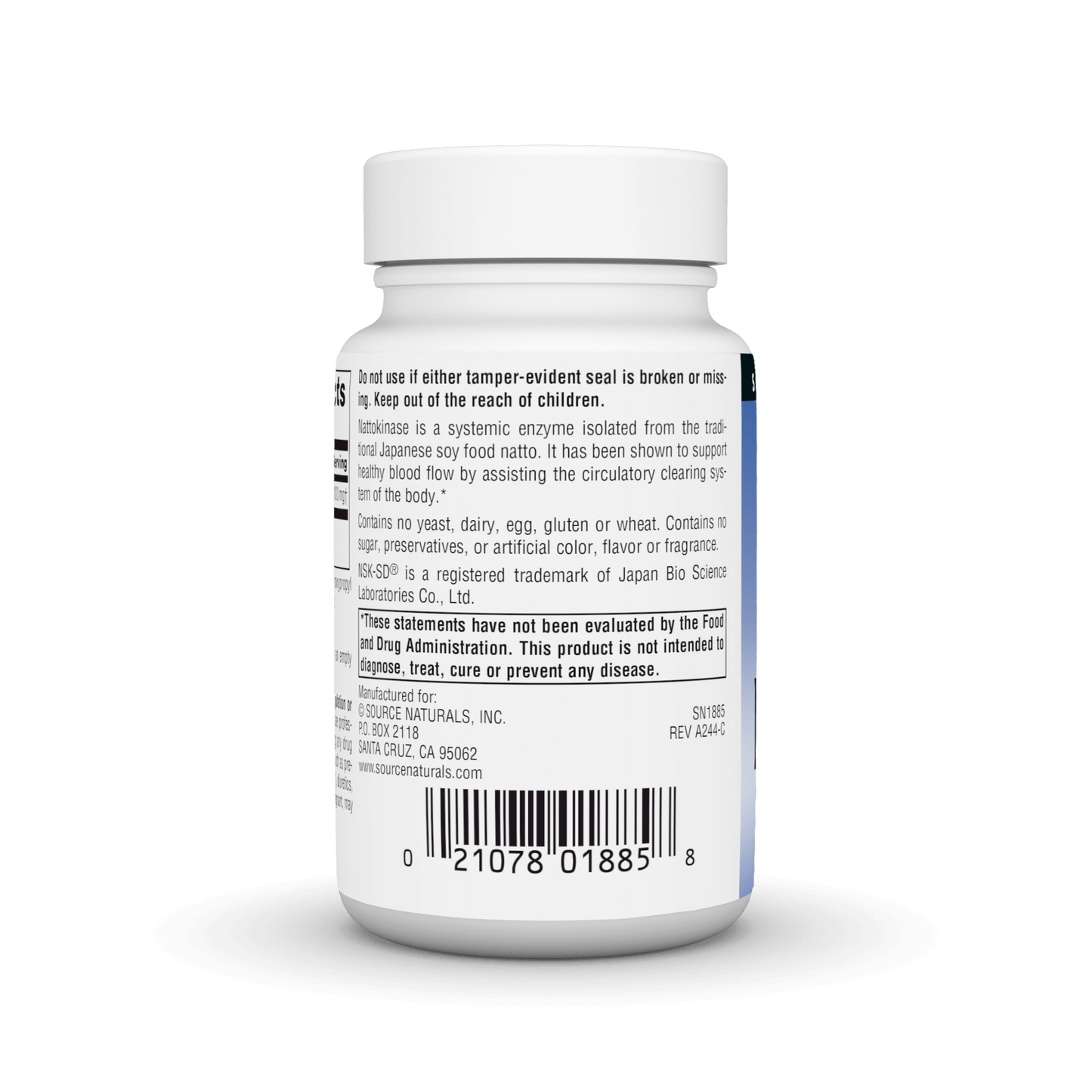NATTOKINASE 100 mg