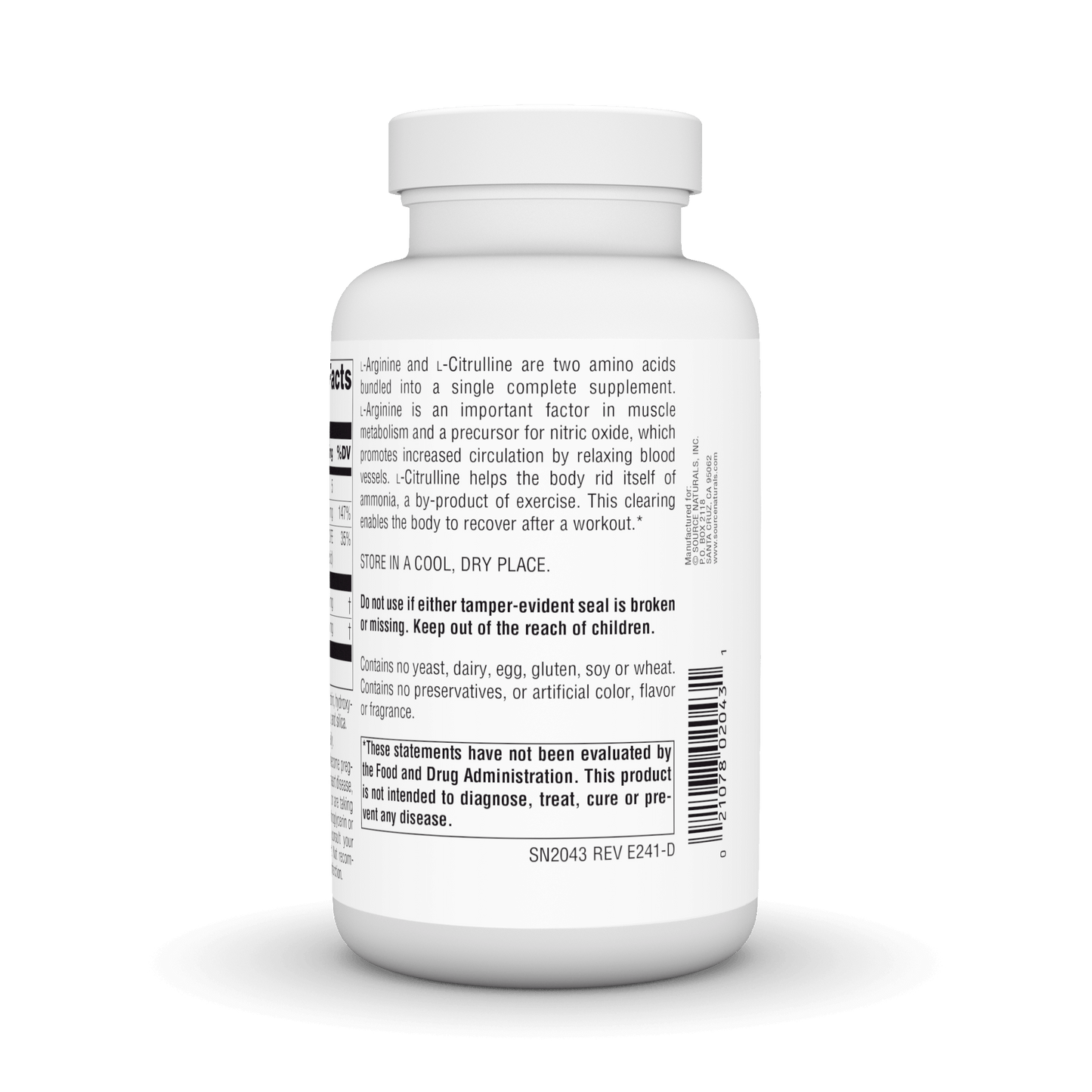 L-ARGININE L-CITRULLINE COMPLEX