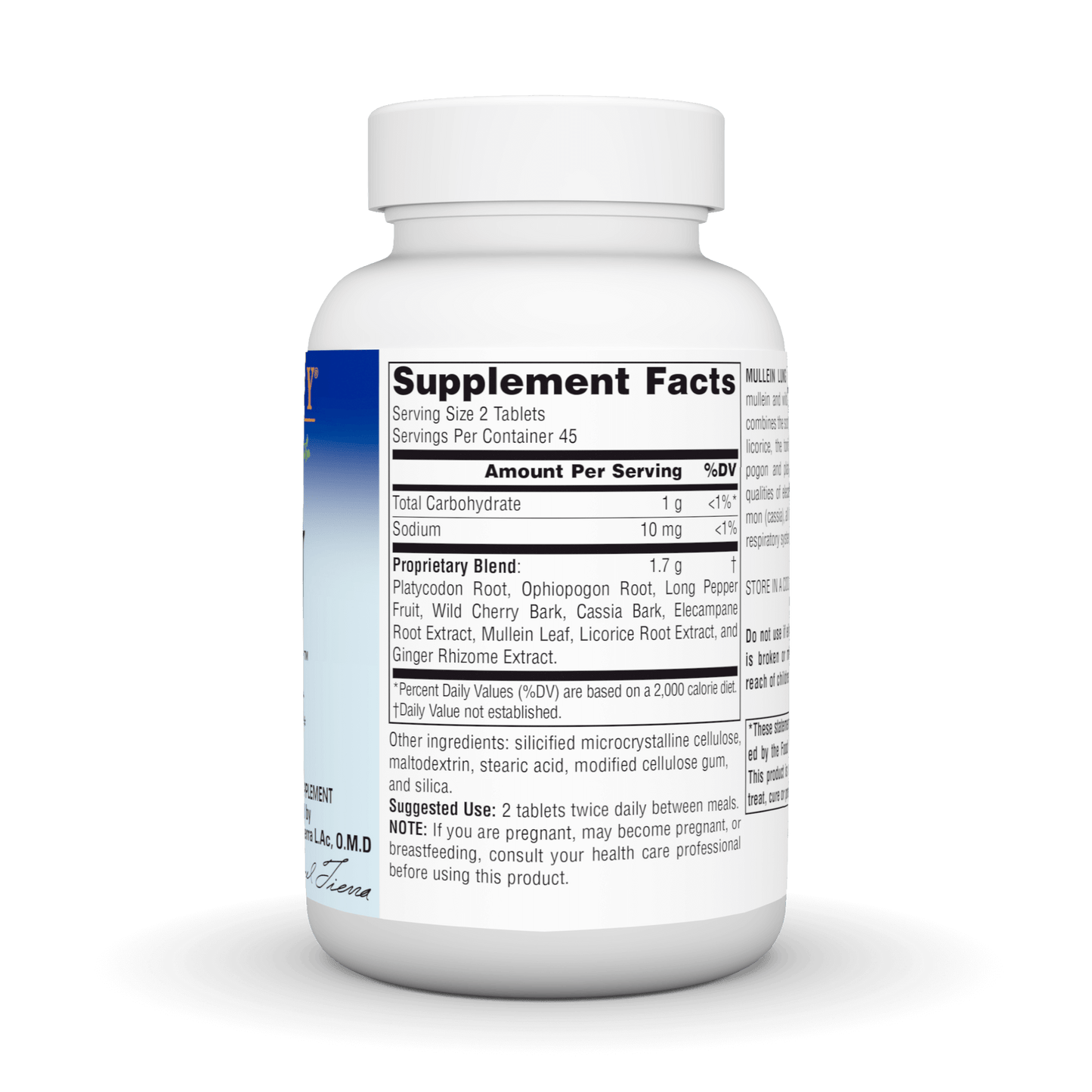 MULLEIN LUNG COMPLEX 850 mg