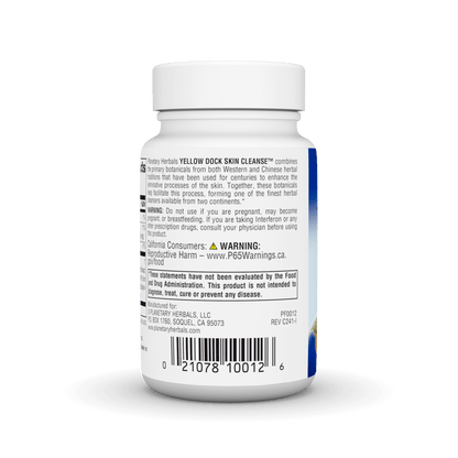 YELLOW DOCK SKIN CLEANSE