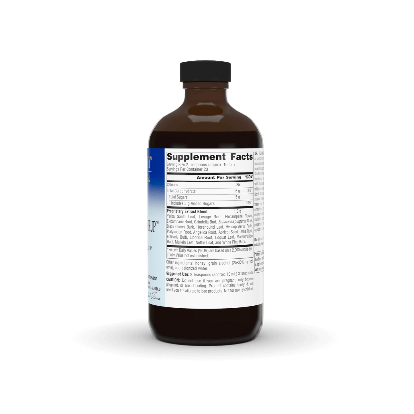DR. TIERRA'S WILD CHERRY BARK SYRUP