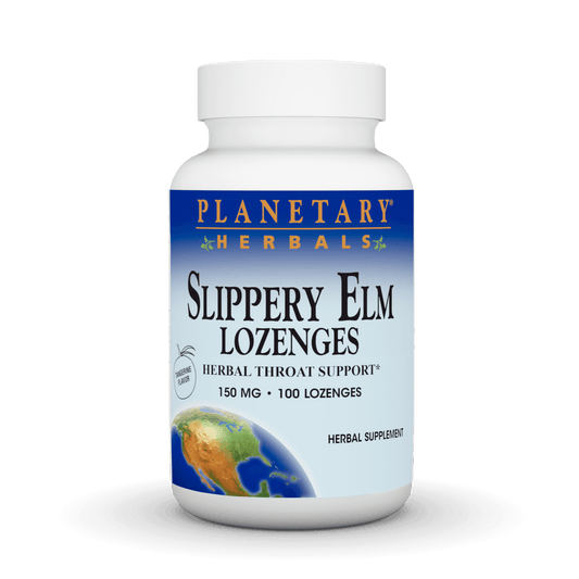 SLIPPERY ELM LOZENGES TANGERINE (100)