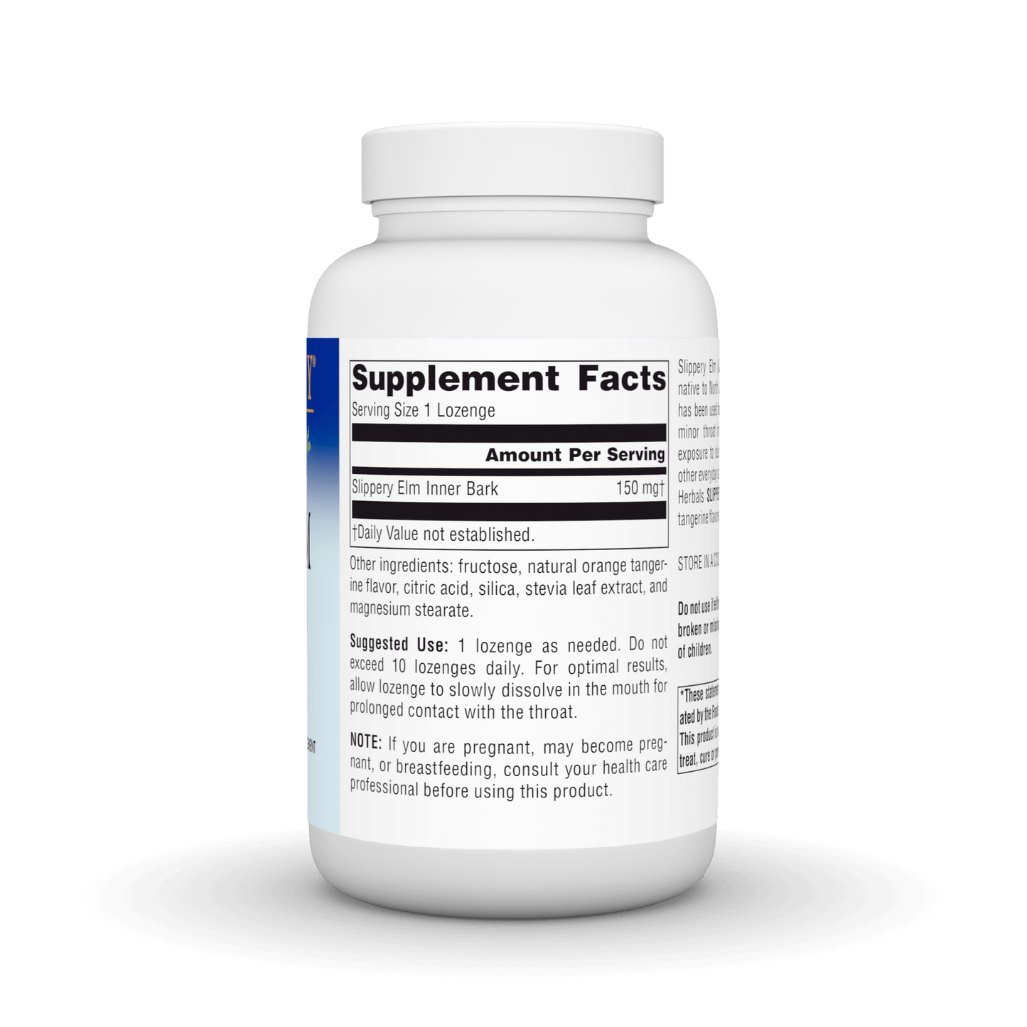 SLIPPERY ELM LOZENGES TANGERINE (200)