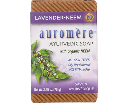 AYURVEDIC SOAP LAVENDER-NEEM