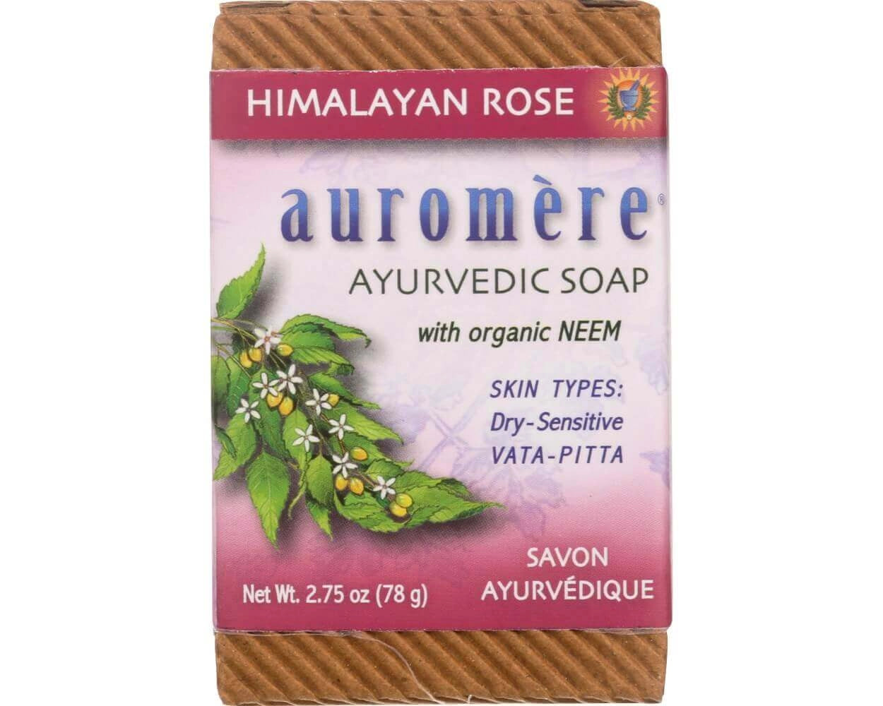 AYURVEDIC SOAP HIMALAYAN ROSE