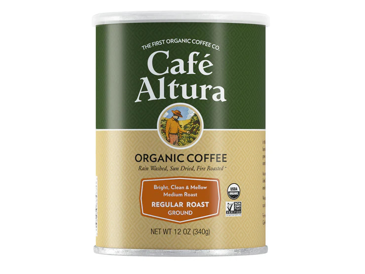 CAFE ALTURE ORGANIC GROUND COFFEE REGULAR ROAST