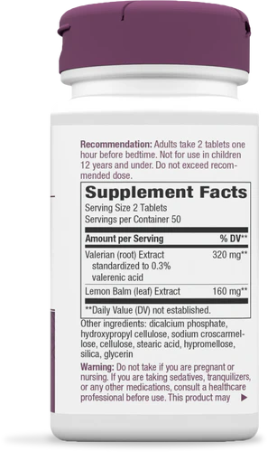 VALERIAN NIGHTTIME HERBAL SLEEP AID