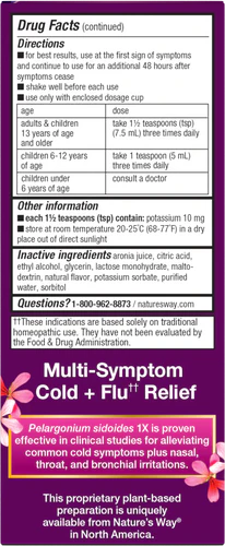 UMCKA COLD + FLU SYRUP