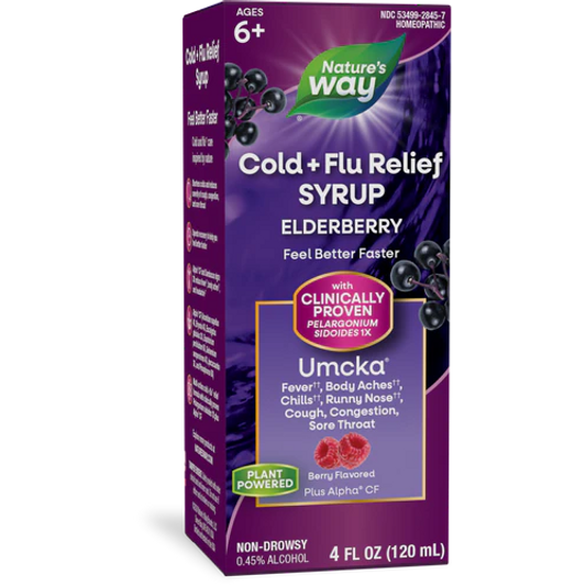 UMCKA COLD + FLU ELDERBERRY SYRUP