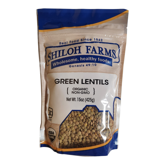 GREEN LENTILS ORGANIC