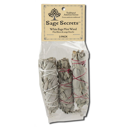 WHITE SAGE MINI WANDS