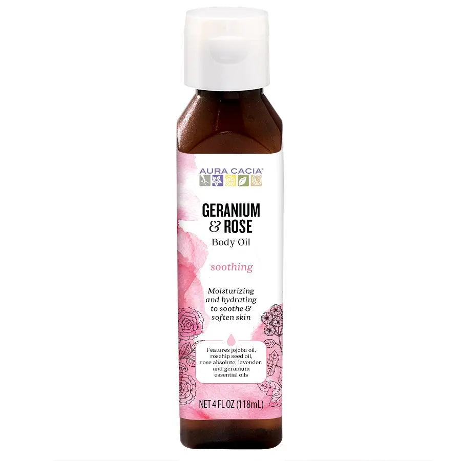 GERANIUM BODY OIL COMFORTING