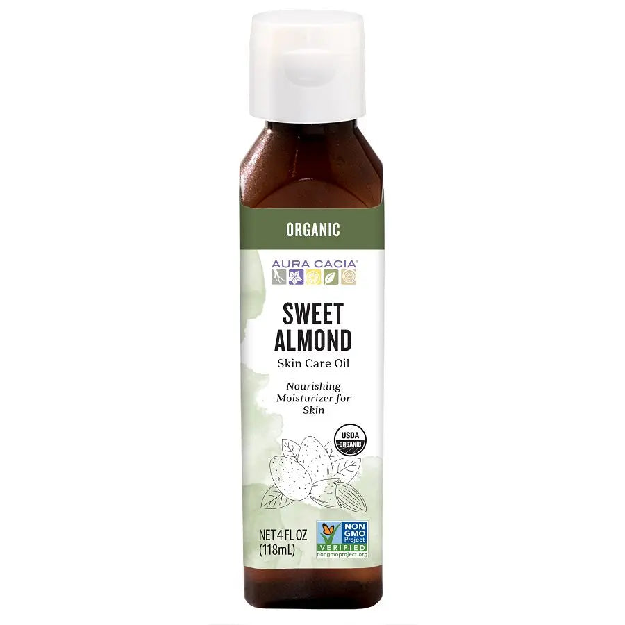 ORG SWEET ALMOND SKIN CARE OIL