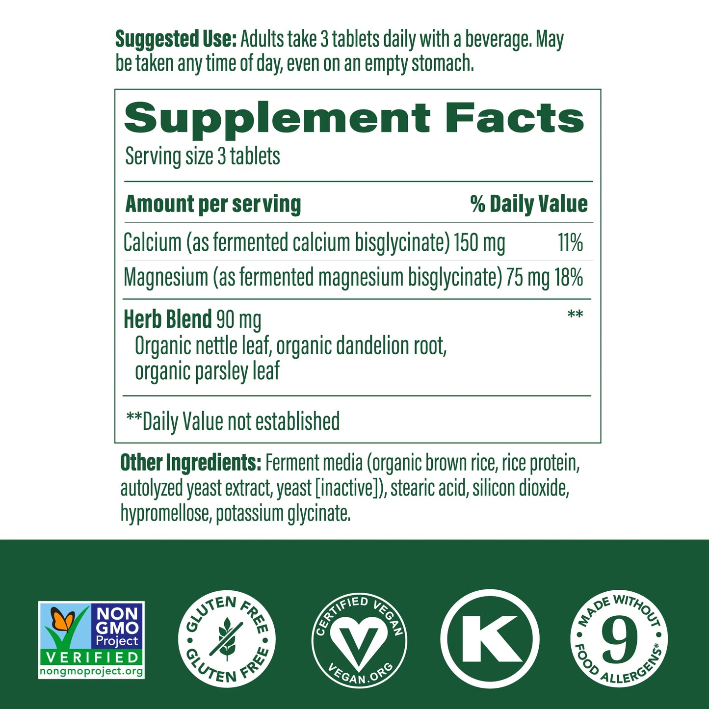 CALCIUM & MAGNESIUM